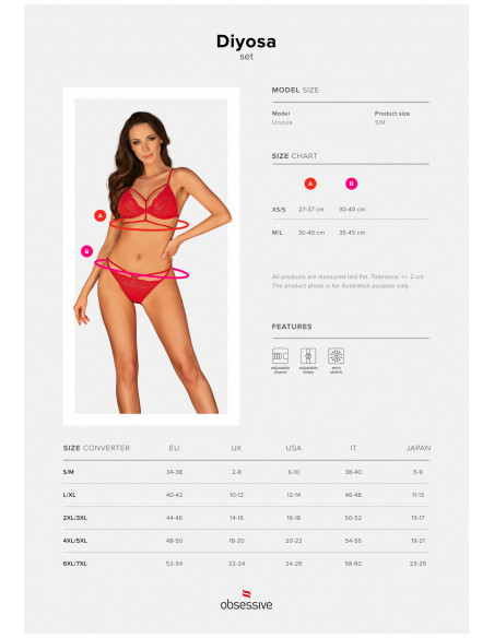 Diyosa Set Red