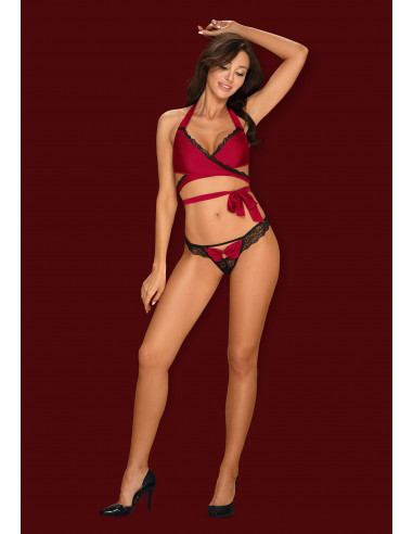 Sensuelia set 2 pezzi rosso