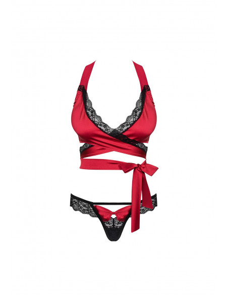 Sensuelia set 2 pezzi rosso