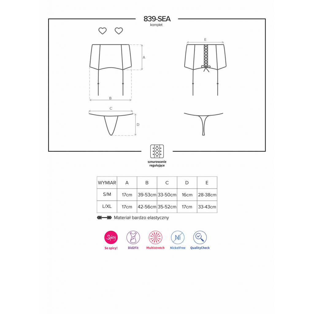 839 set 3 pezzi