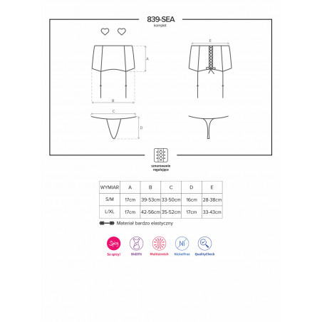 839 set 3 pezzi