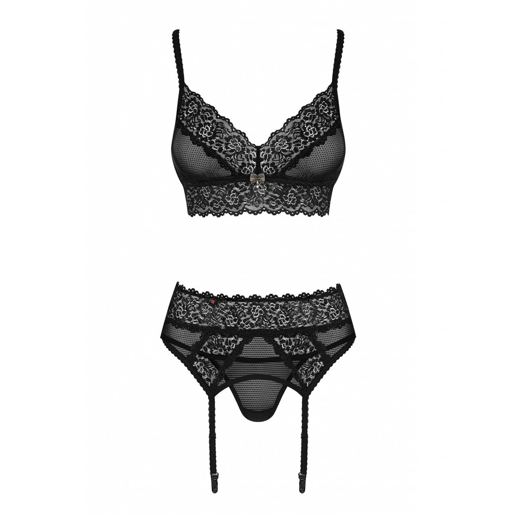 852 completo sexy nero