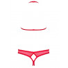 Completo intimo sexy senza coppe 870