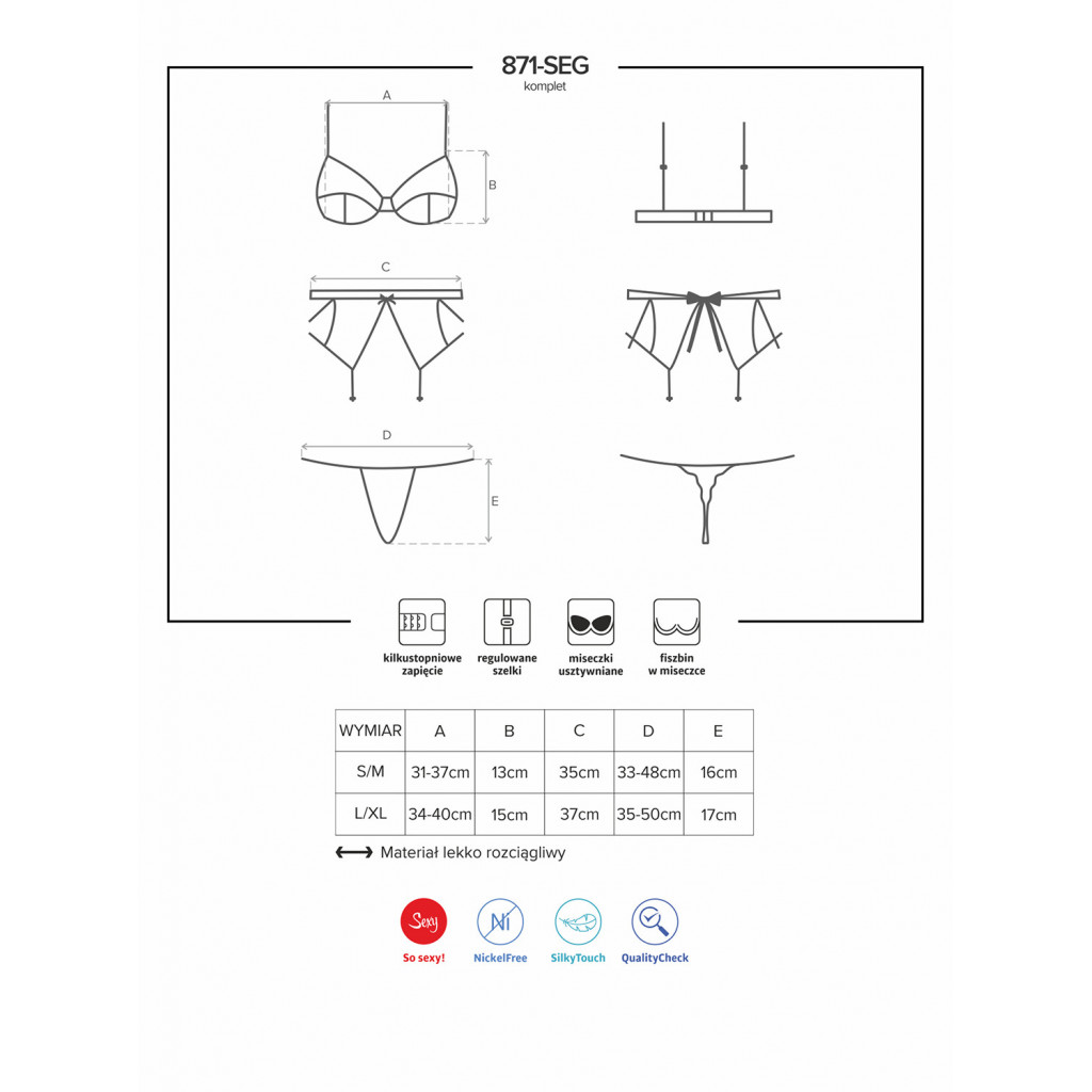 871 completo intimo sexy