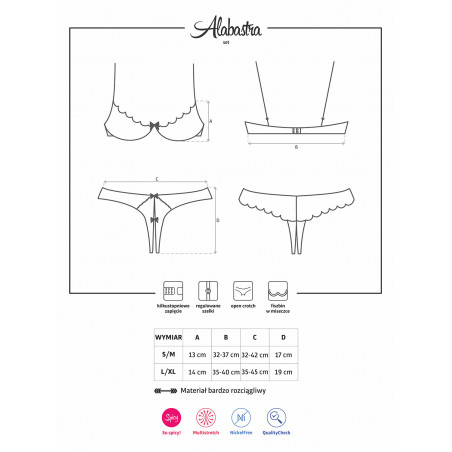 Alabastra set 2 pezzi