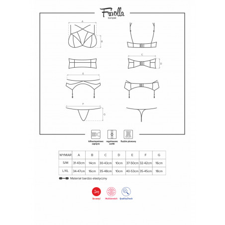 Frivolla set 4 pezzi