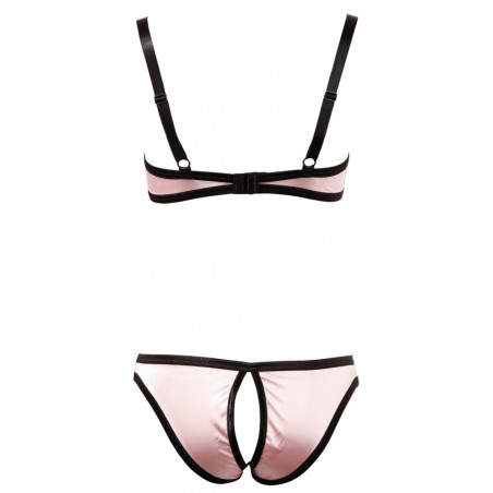 Reggiseno E Slip con Apertura