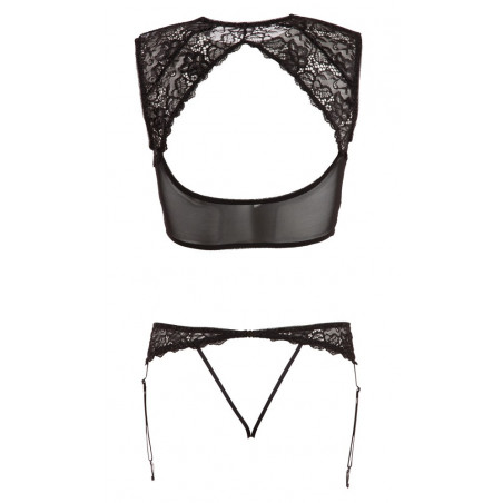 Top nero e String Livola