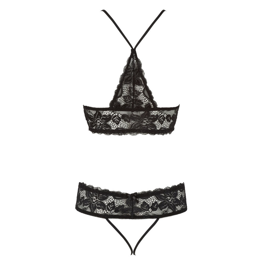 Set sexy Con Reggiseno e slip aperto Liva