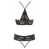 Set sexy Con Reggiseno e slip aperto Liva