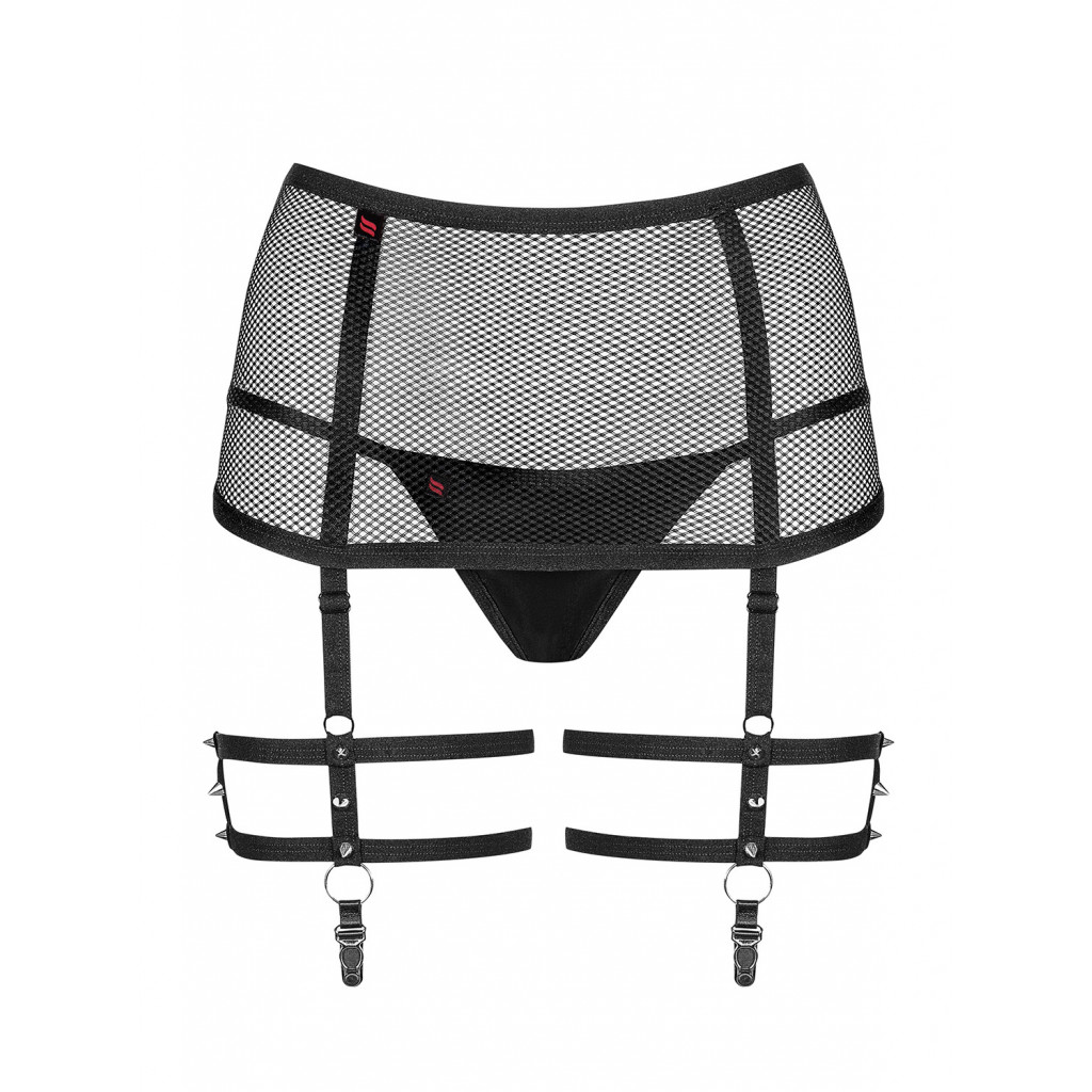 858 Garter belt & thong
