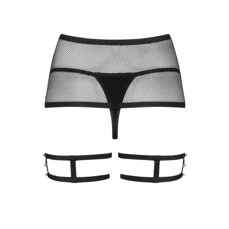 858 Garter belt & thong