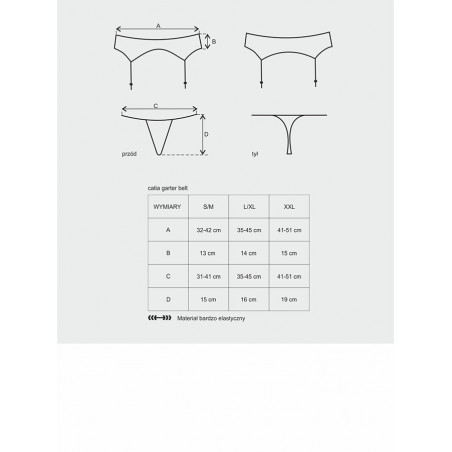 Catia garter belt