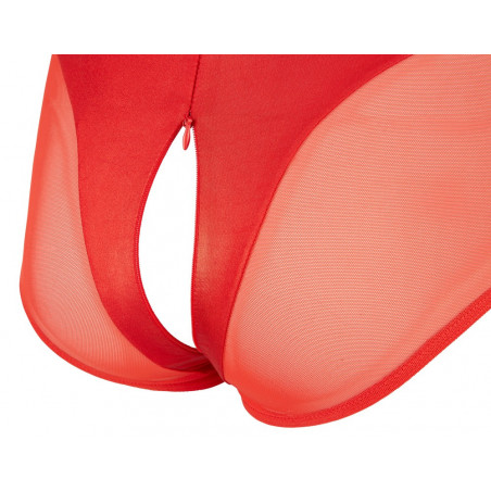 Body scollato con apertura