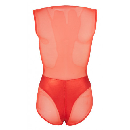 Body scollato con apertura