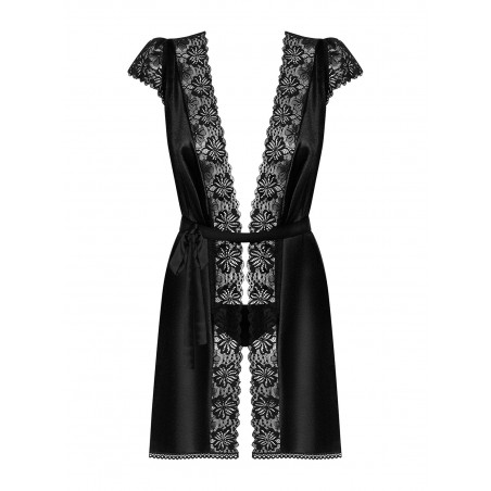 846 Peignoir & thong