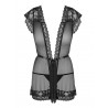 854 Peignoir & thong
