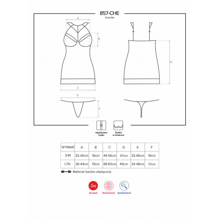 857 Chemise & perizoma