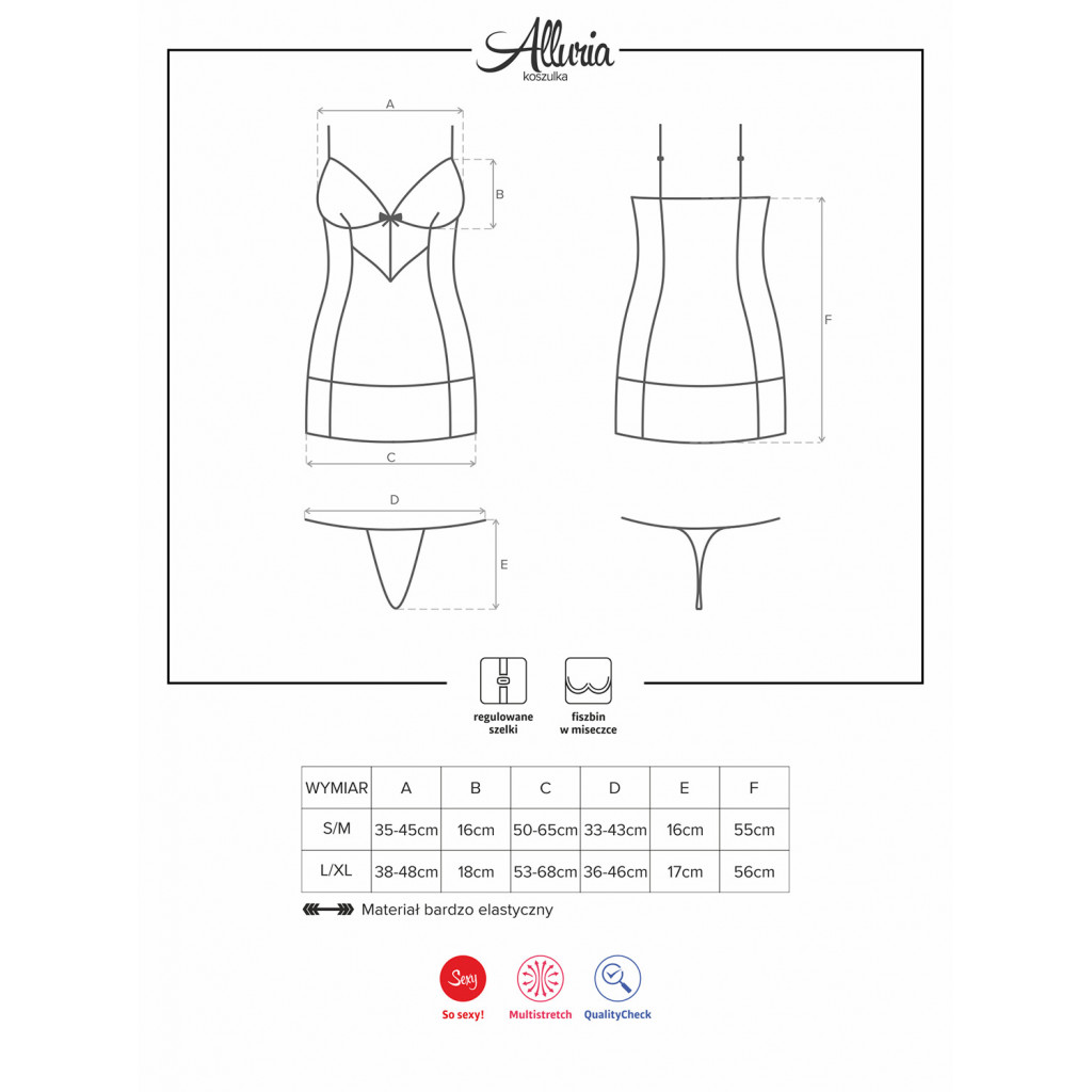 Alluria Chemise & perizoma