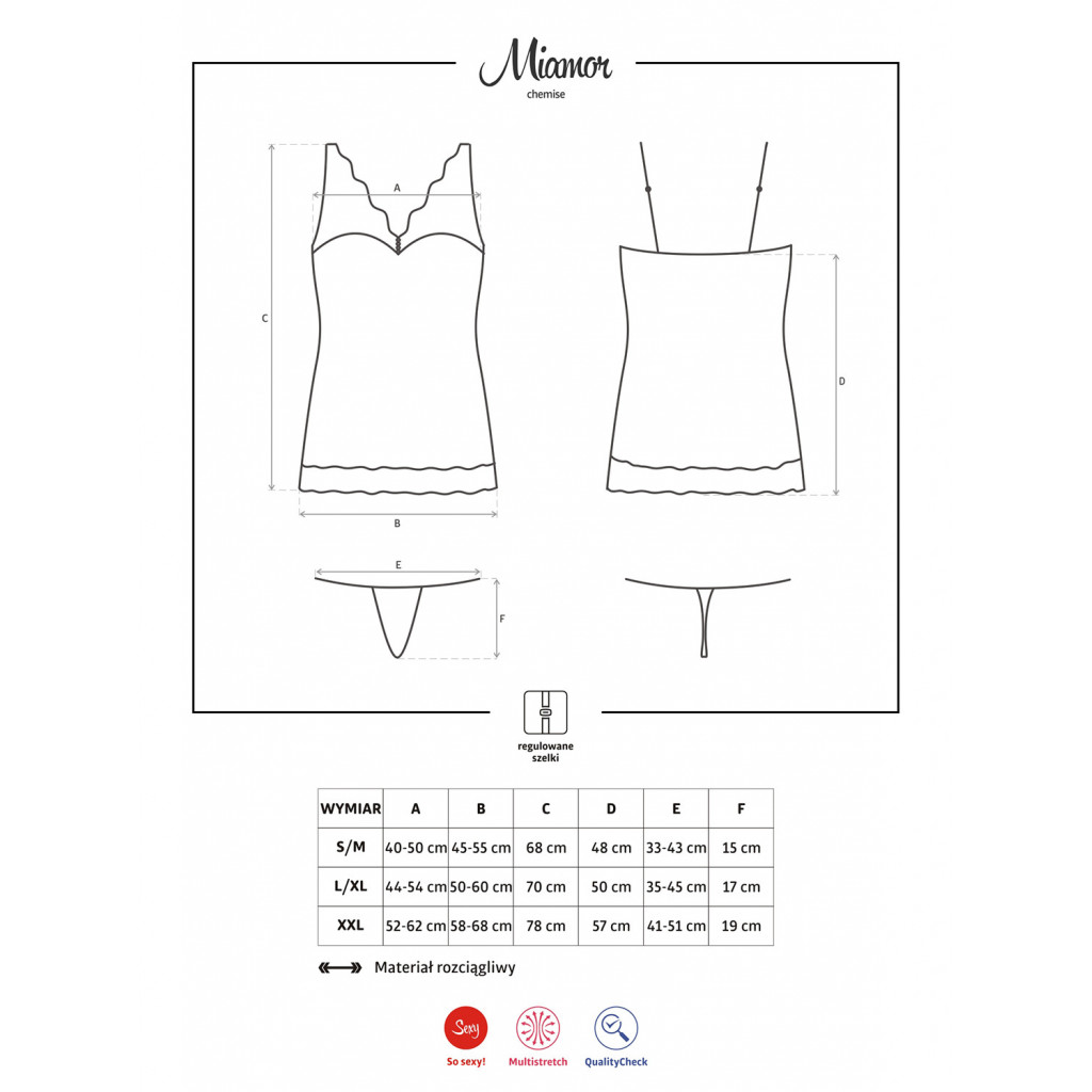 Miamor chemise & perizoma