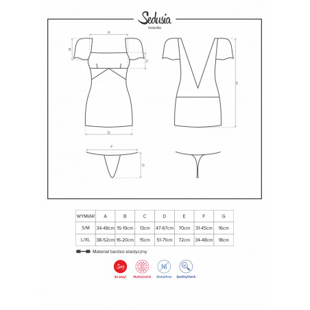 Sedusia chemise & perizoma