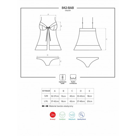 842 Babydoll & slip