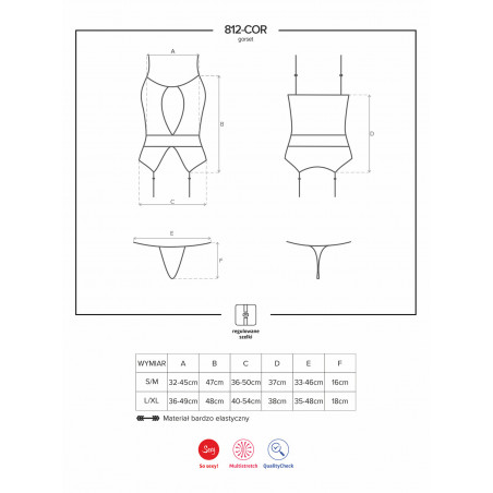 Corsetto e perizoma 812