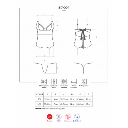 817 Corsetto & perizoma
