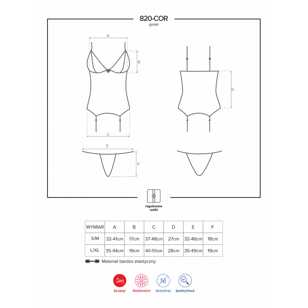 820 Corsetto e slip