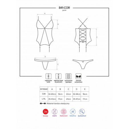 841 Corsetto & perizoma