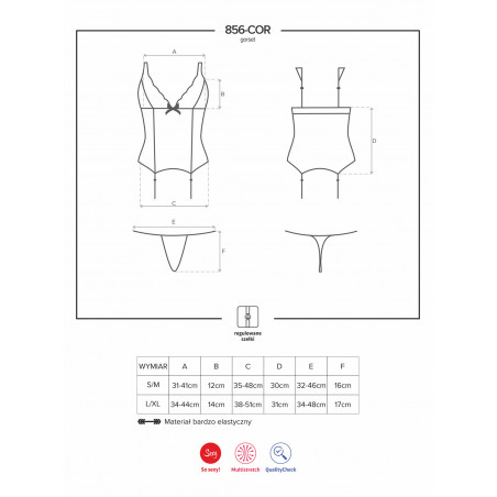 856 Corsetto & perizoma