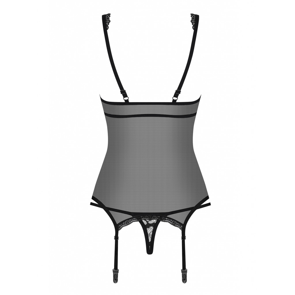 856 Corset & thong