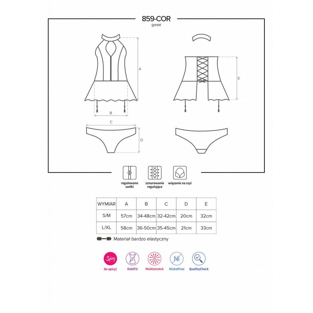 859 Corsetto & perizoma