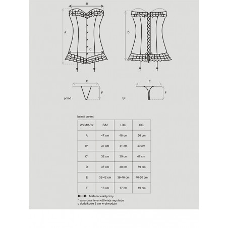 Baletti corsetto & perizoma