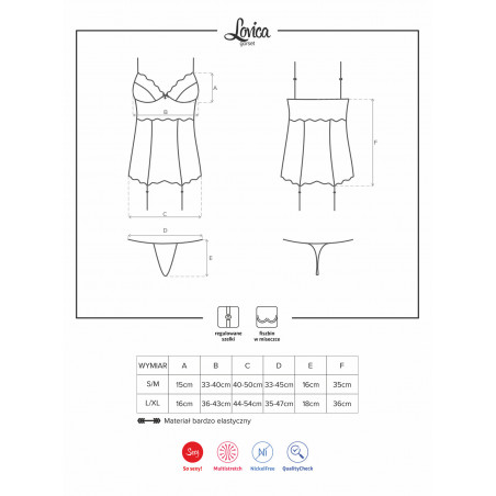 Lovica corset & thong