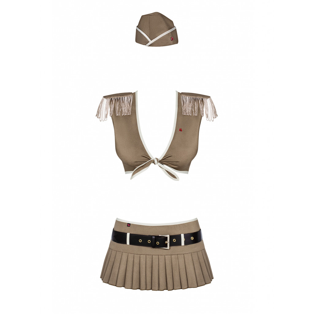 Costume da Soldatessa 5-pcs