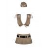 Costume da Soldatessa 5-pcs