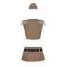 Costume da Soldatessa 5-pcs
