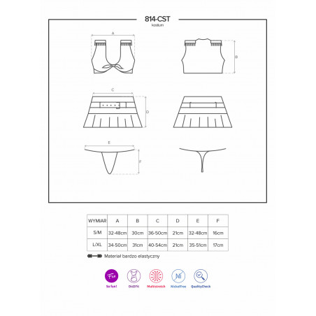 Soldier costume 5-pcs