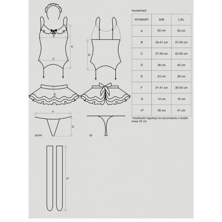 Costume da French Maid