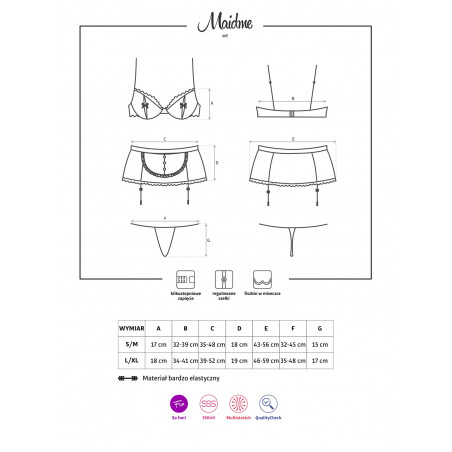 Maidme set 5-pcs
