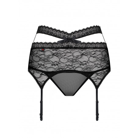 Swanita garter belt & thong