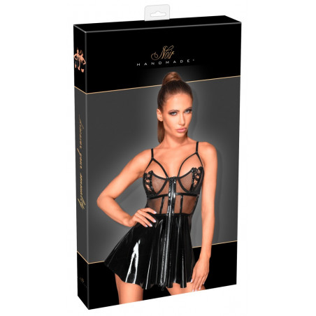 Vinyl Mini Dress