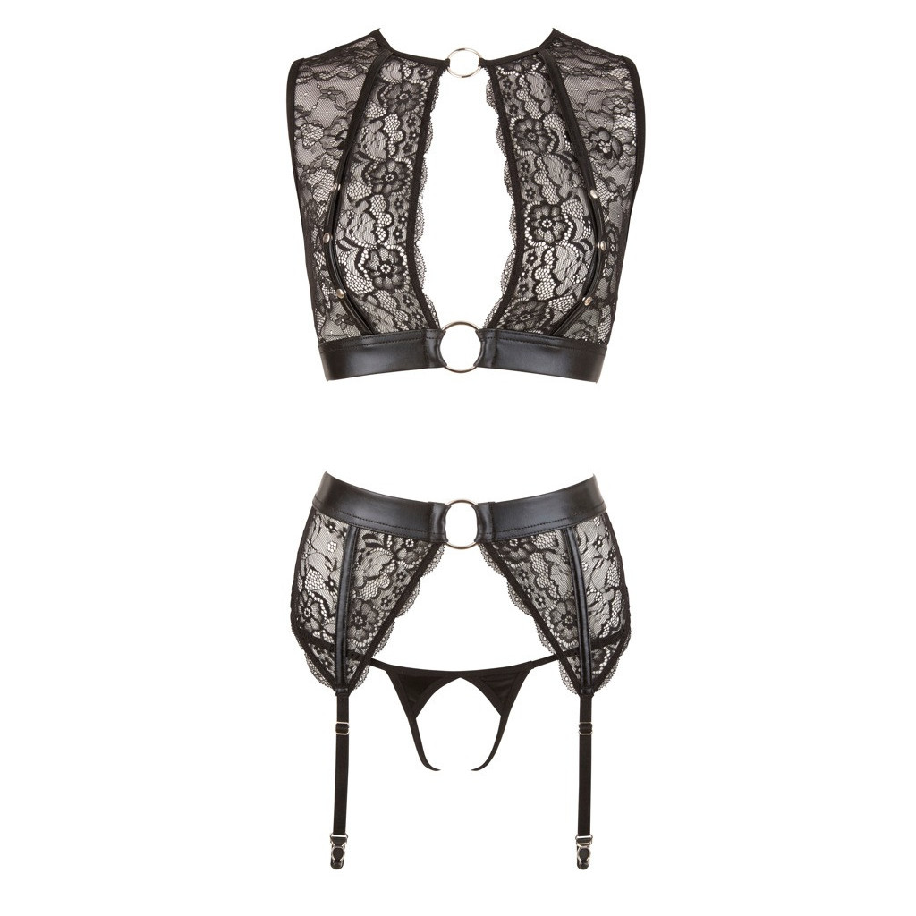 Set lingerie con manette
