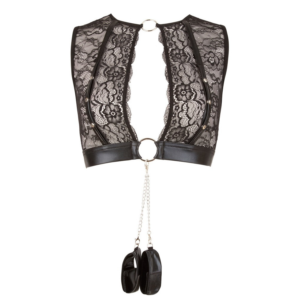 Set lingerie con manette