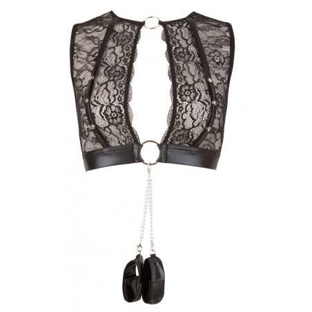 Set lingerie con manette