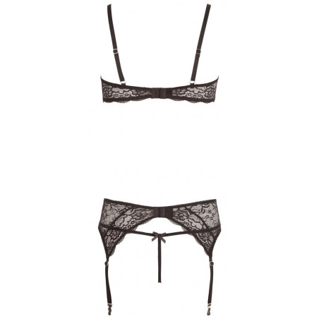 Suspender Set naked breasts