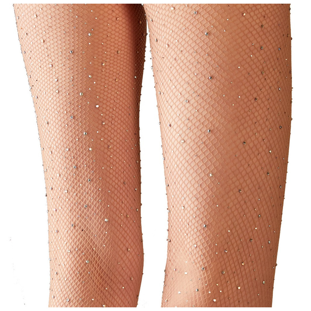 Tights with Rhinestones