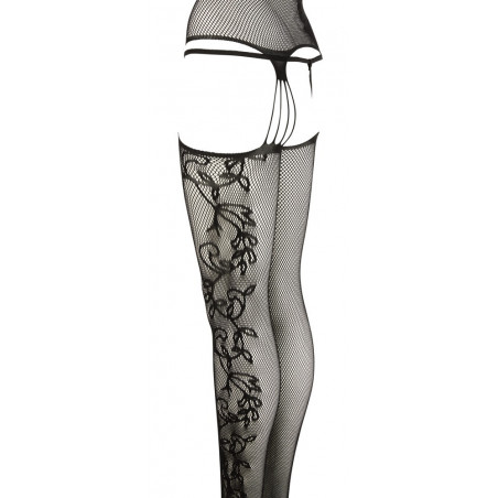 Suspender Set net material with stockings