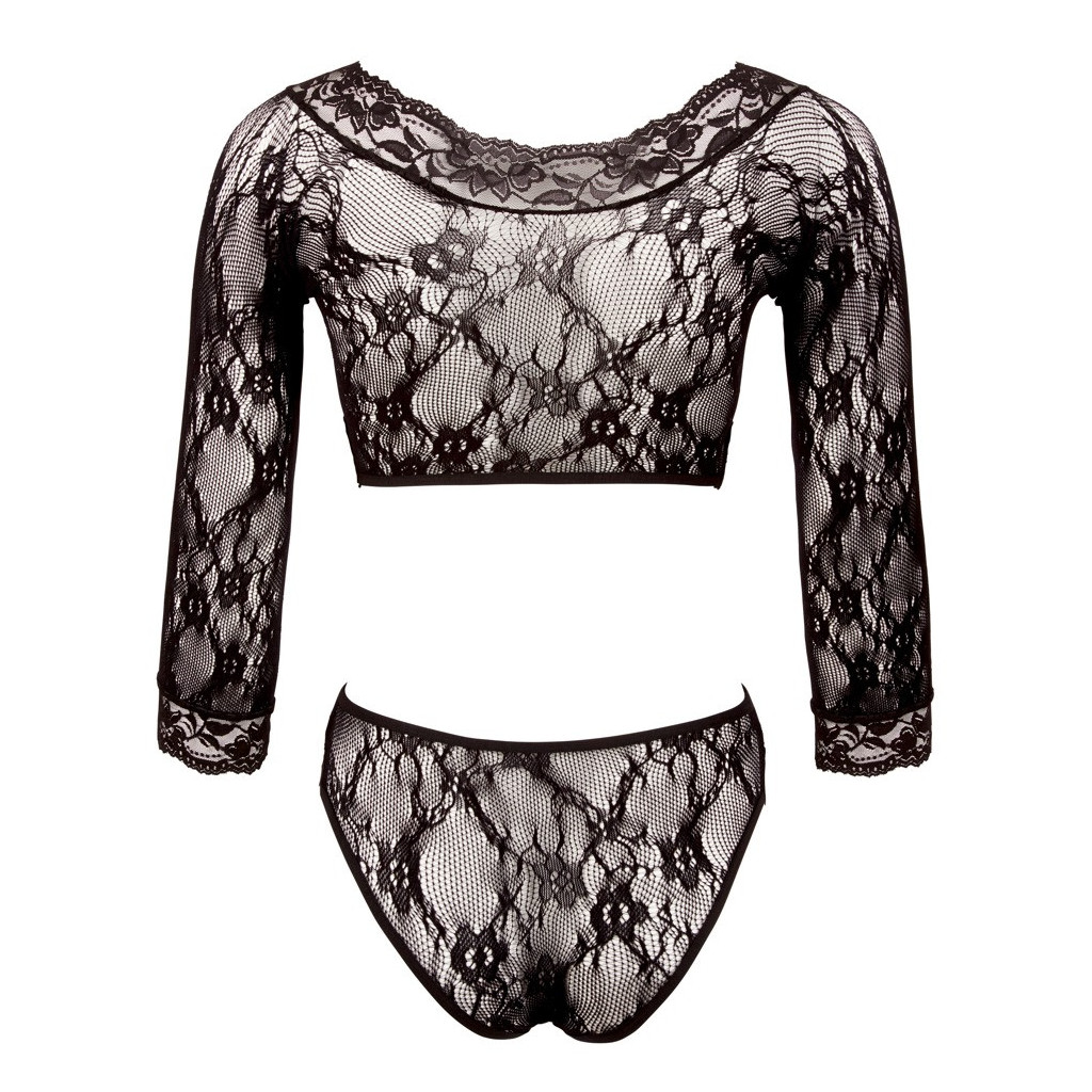 Body in pizzo elasticizzato